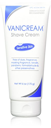 Vanicream Shave Cream for Sensitive Skin - 6 Oz Pack of 2, Soothes & Moisturizes