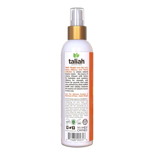 Taliah Waajid Love My Locs Honey Hibiscus Leave-In Conditioner, 8oz - Healthy Radiant Locs