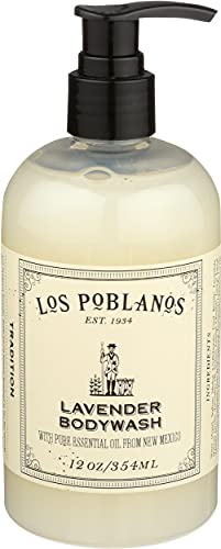 Los Poblanos Body Wash 12 OZ - Natural Moisturizing Shower Gel