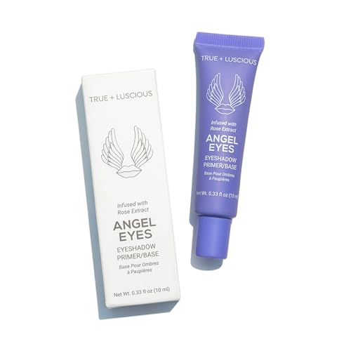 True + Luscious Angel Eyes Eyeshadow Primer Medium - 16-Hr Hydrating, Crease-Proof Base