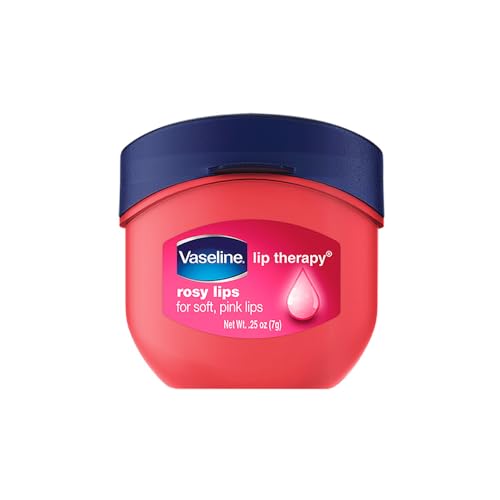 Vaseline Lip Therapy Rosy Lips Mini 8-Pack – Rose-Tinted Moisturizing Lip Balm