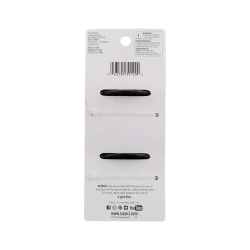 Scunci No Slip Grip Clips, 2.08 Ounce