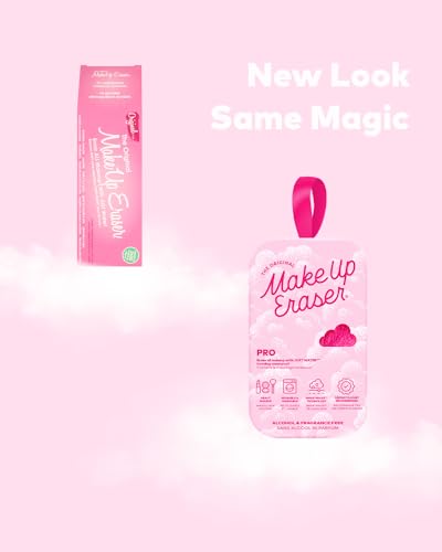 The Original Makeup Eraser, Erase All Makeup With Just Water, Including Waterproof Mascara, Eyeliner, Foundation, Lipstick and More, Original Pink