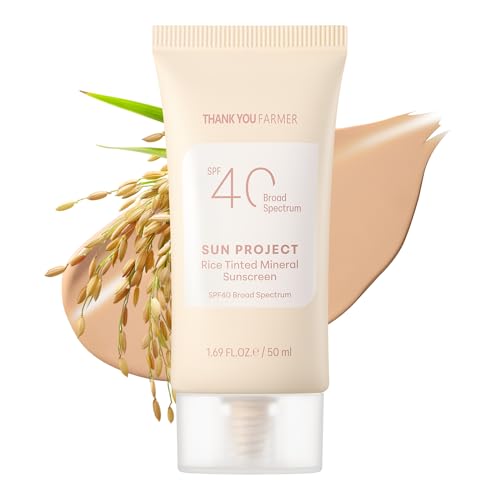 Mineral Sunscreen SPF 40 Tinted Broad Spectrum Face Sunscreen with Zinc