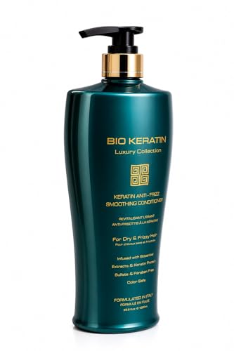 Keratin Anti-Frizz Smoothing Conditioner 33.8 oz - Sulfate & Paraben Free