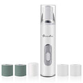 DenniesCare White Electric Nail Buffer Drill – Rechargeable Manicure & Pedicure Tool