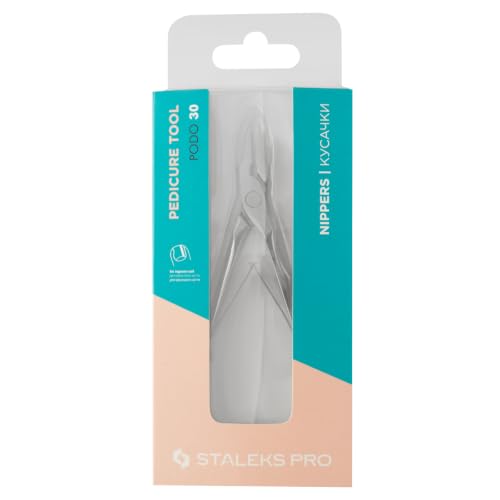 Staleks PRO Podo 30 Ingrown Toenail Nippers - 18mm Narrow Tip for Precise Toenail Trimming