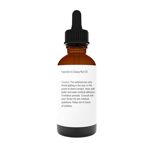 Cacay Nut Oil 100% Pure & Natural Face & Hair Oil - Vegan, Cold-Pressed