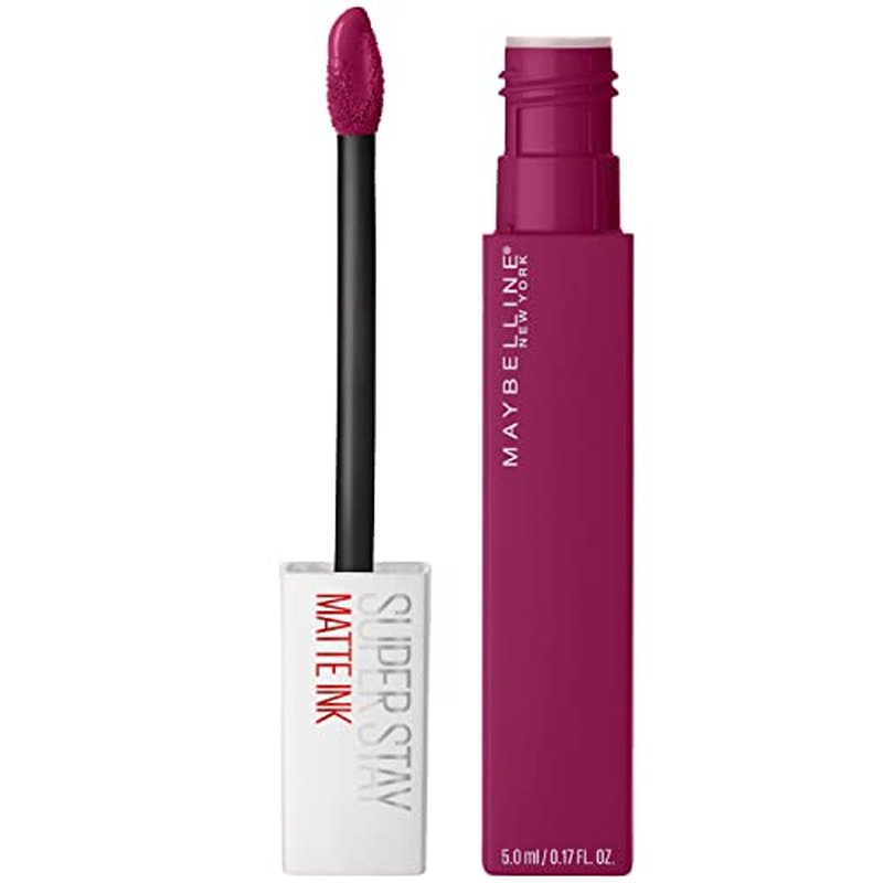 MAYBELLINE Super Stay Matte Ink Liquid Lipstick Makeup Long Lasting High Impact Color Up to 16H Wear Composer Cherry Brown & Lover Mauve Neutral 1 Count Each