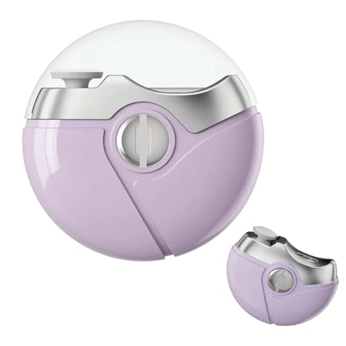Electric Nail Clipper for Seniors, Professional Automatic Nail Trimmer for Fingernails and Toenails with 2 Speeds, USB Rechargeable & Nail Scraps Storage, Safe Toenail Clippers for Baby, Kids, Women.