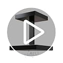 Black Perfume Organizer for Men - 2 Tier Acrylic Cologne Rack Vanity
