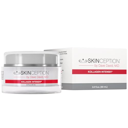 Skinception Kollagen Intensiv Anti-Aging Cream – 2 fl oz (60 ml) – Reduces Wrinkles & Crow’s Feet