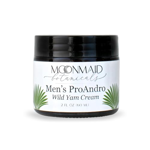 Men's Wild Yam & Saw Palmetto Herbal Cream for Wellness - Natural, Scented