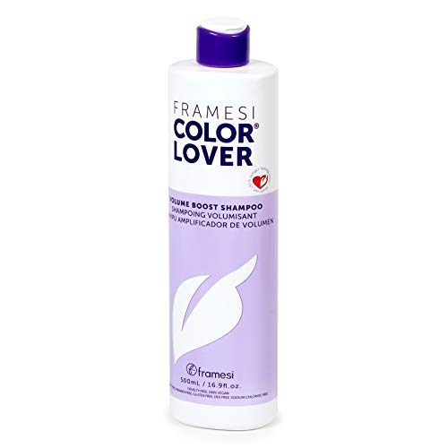 Framesi Color Lover Volume Boost Shampoo, Sulfate Free Shampoo with Quinoa and Aloe Vera, Color Treated Hair
