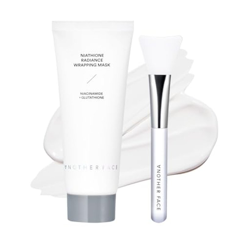 ANOTHERFACE Niathione Wrapping Mask | Overnight Peel Off Facial Mask Pack - Glow Boosting & Firming Glass Skin 3.38Fl.oz.