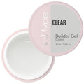 IN.HYPE UV/LED Clear Hard/Builder Gel for Nail Extension/Strengthening/Overlays