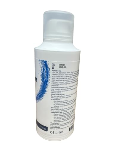 Intensive Moisturizing Cream for Dry Skin with Urea & Ceramide - 500ml