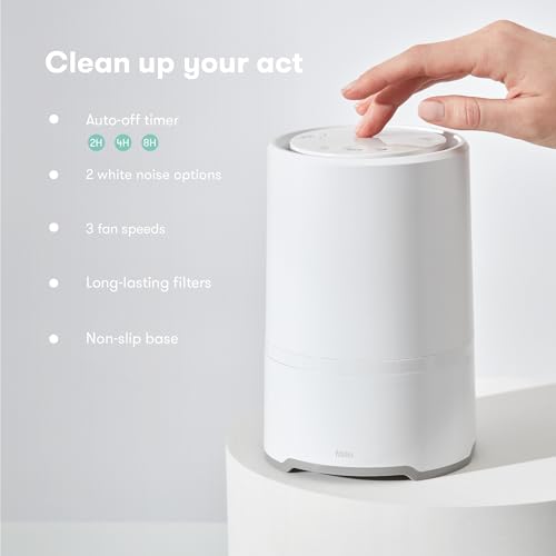Frida Baby 3-in-1 Air Purifier Sound Machine Nightlight - Auto-Off Timer, HEPA Filter