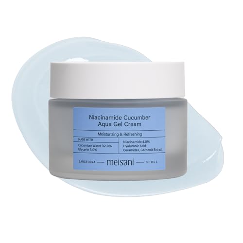 Niacinamide Cucumber Aqua Gel Cream - Hydrating & Soothing Face Moisturizer 1.76oz