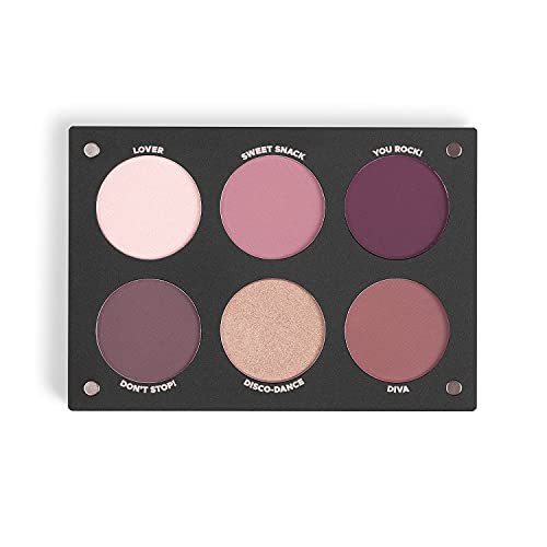 Inglot Creach Peach Eyeshadow Palette - 12 Colorful Long-Lasting Shades, Cruelty-Free, Compact Makeup