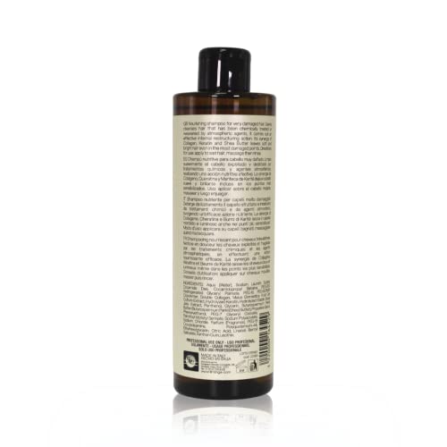 LINANGE Emergency Reconstruction Shampoo 12-Pack 1.41 fl oz for Damaged Hair with Collagen & Keratin