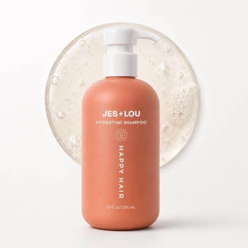 Jess & Lou Sulfate Free Hydrating Shampoo - 10 oz, Vegan & Paraben-Free