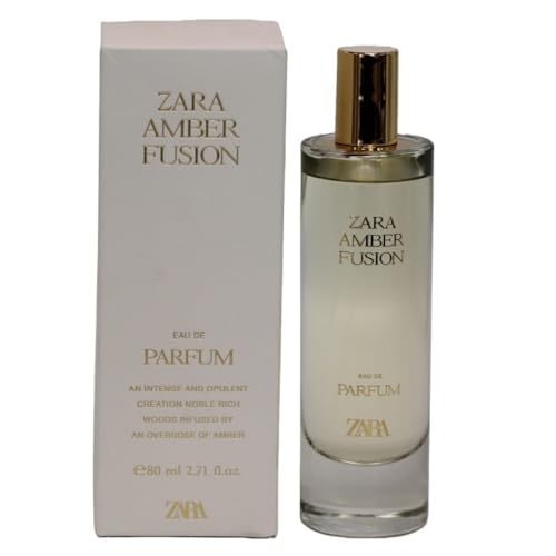 Zara Amber Fusion Eau de Parfum for Women 80ml - Citrusy Floral Warmth