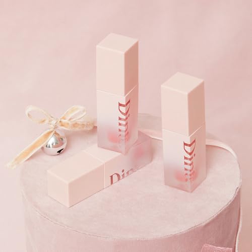 DINTO Blur-Jelly Plumping Lip Tint - Tinted Lip Plumpimg Gel Gloss, Long-Lasting, Moisturizing, Volumizing & Hydrating, Vegan & Cruelty-Free, K beauty (7 colors) (775 Woody Gel?e, 0.11 fl.oz.)