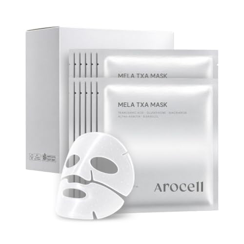 Korean Brightening Hydrogel Face Mask for Dark Spots & Melasma - 12 Sheets