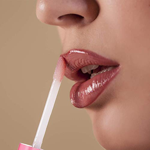 30 Plastic PET Lip Gloss Tubes 10ML Balm Container Clear Stopper Rose Gold Lot