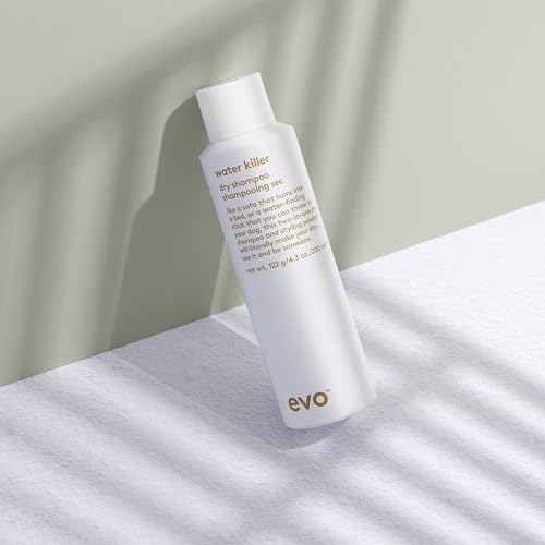 EVO Water Killer Dry Shampoo Brown 4.3oz - Absorbs Oil & Adds Volume