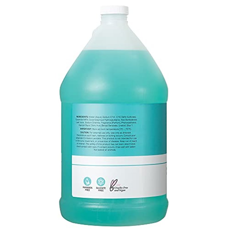 Ginger Lily Farms Club & Fitness Moisturizing Shampoo and Conditioner Bundle, Ocean Breeze, 1 Gallon Each