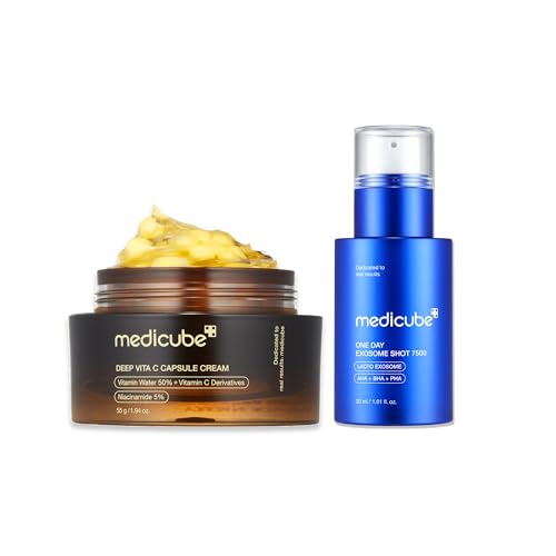 Vitamin C Face Serum & Deep Skin Moisturizer with Exosome & Spicule Boosters