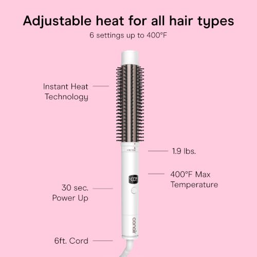 Conair 5-in-1 Hair Styler with Interchangeable Attachments - Ceramic Curling Iron