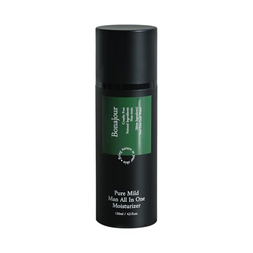 BONAJOUR] Vegan beauty Daily All-In-One Moisturizer for men, Natural