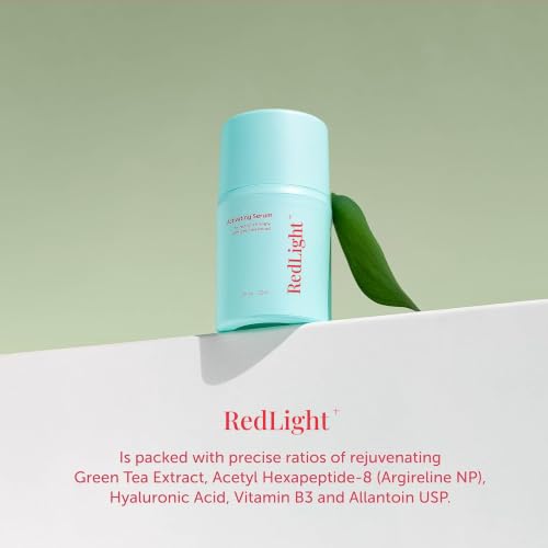 Berkland Matcha Green Tea Light Activation Serum for Skin & Light Therapy