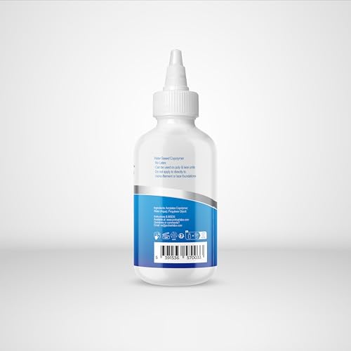 GhostBond XL Hair Replacement Adhesive 5oz - Invisible, Water & Oil-Resistant Wig Bond Glue, White Pack of 1