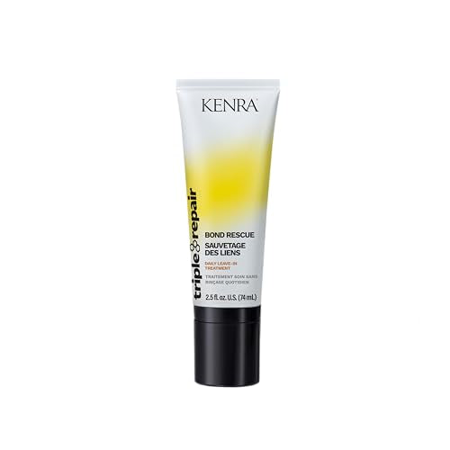 Kenra Professional Triple Repair Bond Rescue | Daily Leave-In Treatment | Prevents Breakage With Each Use