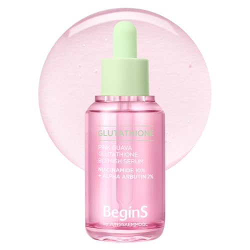 BeginS Glutathione Serum with Niacinamide & Alpha Arbutin for Brightening - 1 Fl Oz