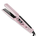 HeirPro 1.5 Inch Wide Ceramic Hair Straightener for Thick Hair - Pink