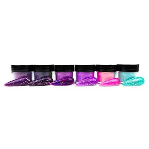 Mia Secret Nail Art LAS Vegas Acrylic Powder 6 Piece