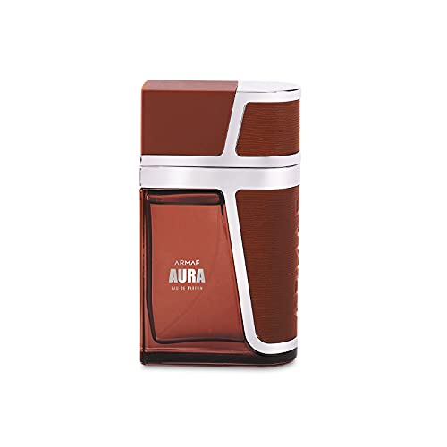 Armaf Aura Men Eau de Parfum Spray 3.4oz - Long Lasting Oriental Fragrance