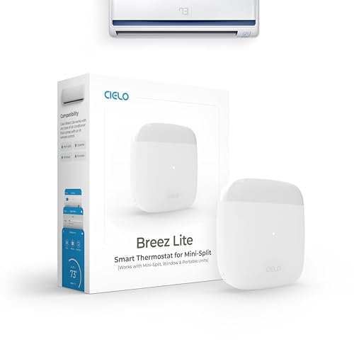 Cielo Breez Lite Smart AC Controller for Mini-Split & Window Units - White