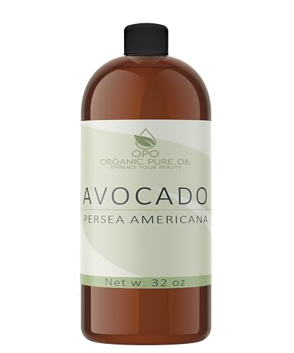 Avocado Oil - Pure, Refined, Filtered, Vegan, Non-GMO, 32 Fl Oz - Moisturizing Skin & Hair Oil