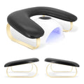 U-Shaped Nail Arm Rest for Manicure & Nail Art, Soft Microfiber PU Leather Stand