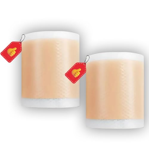 LOSVEO Reusable Silicone Scar Sheets for Face Wrinkles & Scars, 2 Boxes, 1.6x120 inches, Medical Grade Collagen Tape