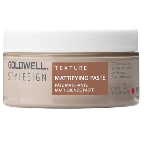 Goldwell StyleSign Mattifying Paste - 3.34 Ounce, Matte Texture for Fine Hair