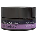 DERMAdoctor Vitamin C Eye Cream with Vitamin E ? Caffeine Under Eye Cream for Dark Circles, Puffiness, Bags, Eye Fatigue, Wrinkles & Dehydration, Anti-Aging Eye Moisturizer Souffl? - 0.5 Fl oz