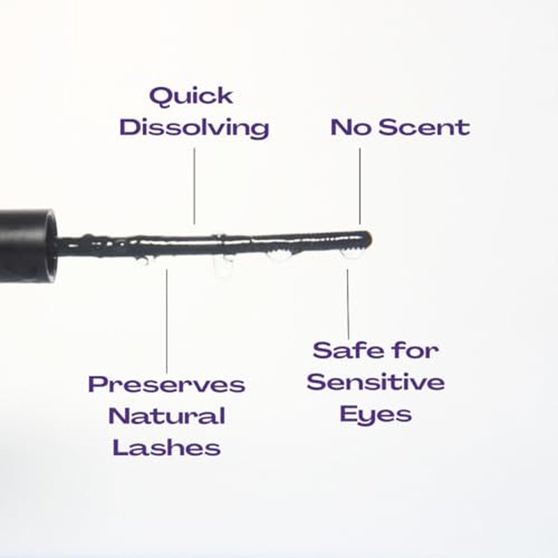 Gentle Lash Remover - Eyelash Remover for DIY Lash Extensions, Remove Lash Glue Quickly & Gently, Made For Sensitive Eyes, Cruelty Free, Vegan