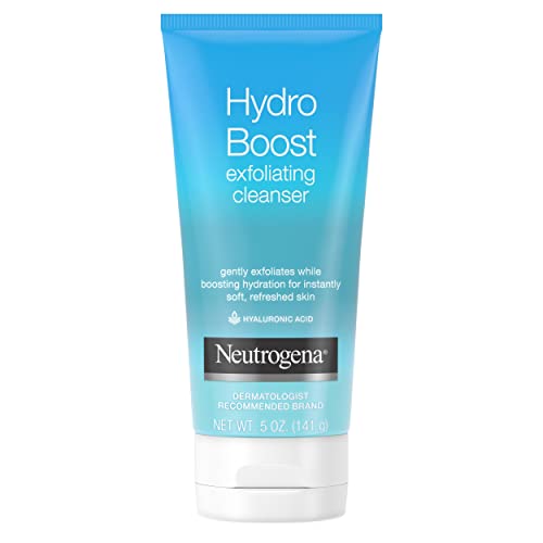 Neutrogena Hydro Boost Exfoliating Facial Cleanser - 5 Oz Pack of 3 - Signature Scent